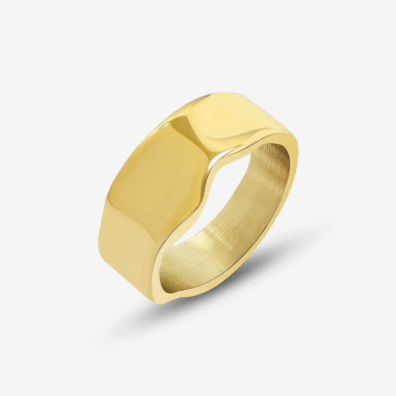 限时促销价2-Irregular Concave Surface Ring